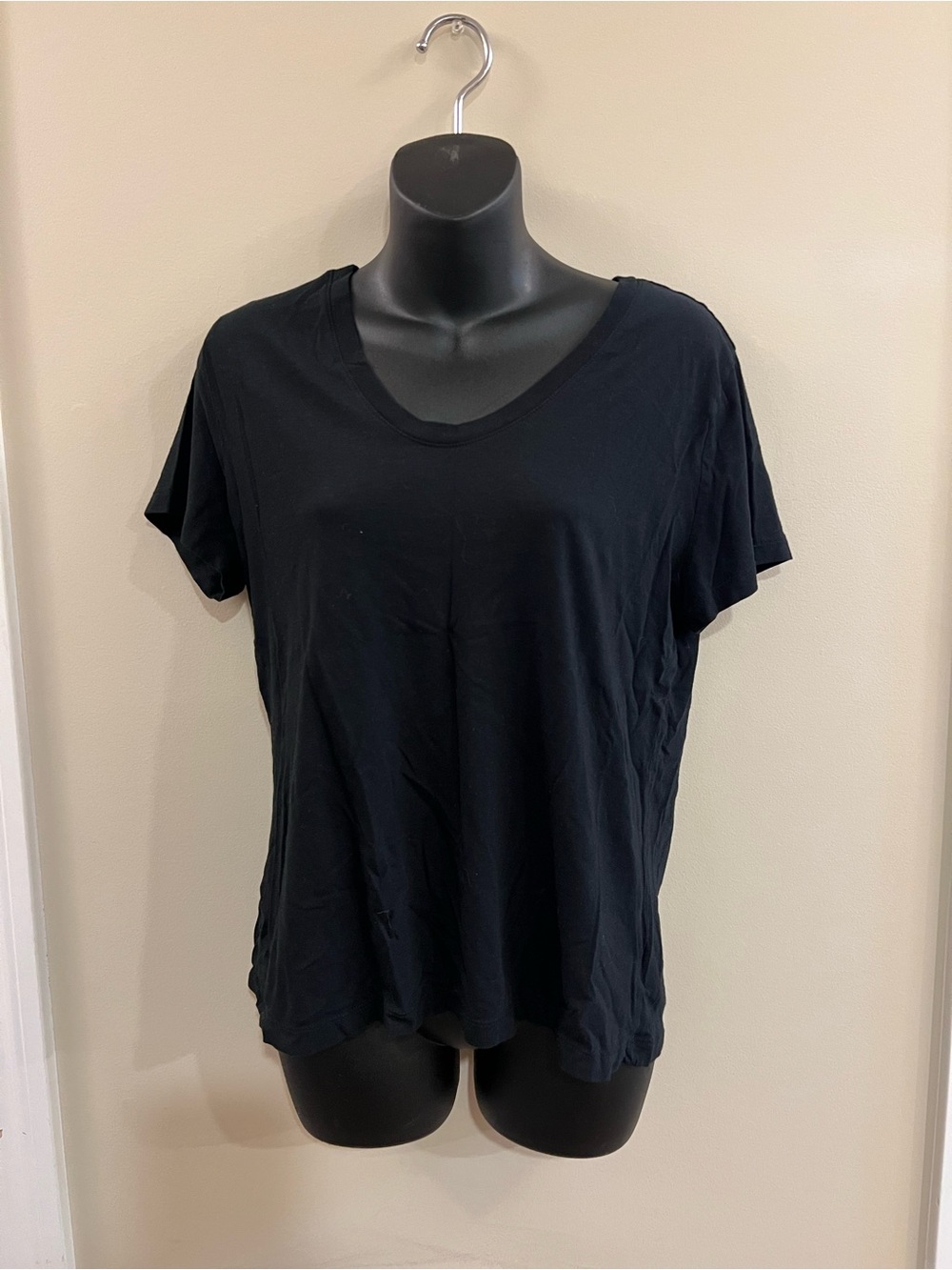 Classic Black & White Short-Sleeve Women’s Tee